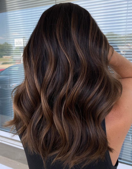 highlights, balayage, and coloring
